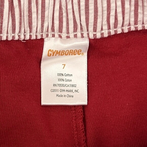 Gymboree Girls Size 7 Tiered Stars Stripes Seersucker Patriotic Skirt - Picture 3 of 3